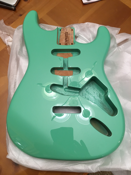 AllParts Sea Foam Green Body