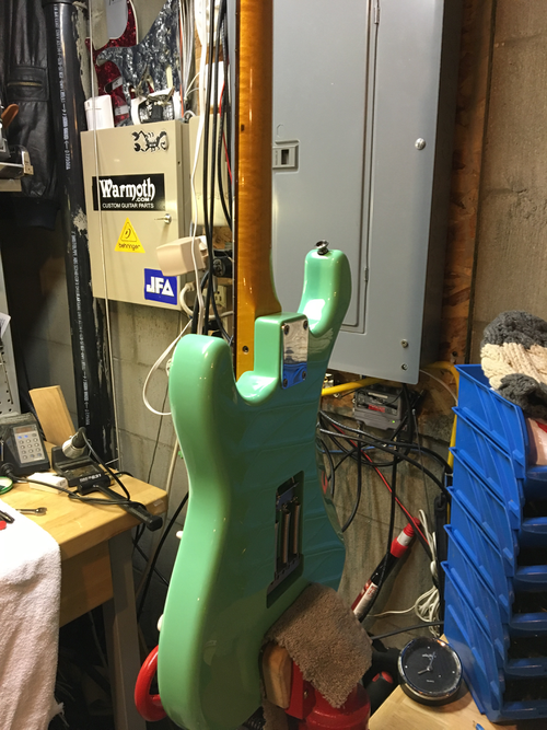 Warmoth Birdseye Pro Neck 9.5 Straight Radius